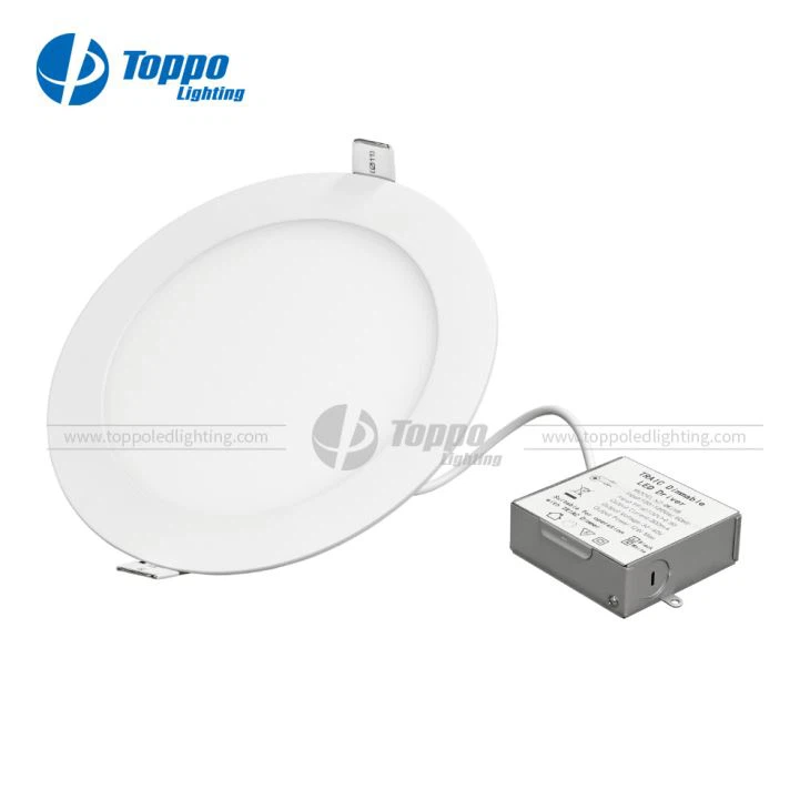 Toppo GS SAA Slim Down Light Ronde paneel IP20 MS-functie