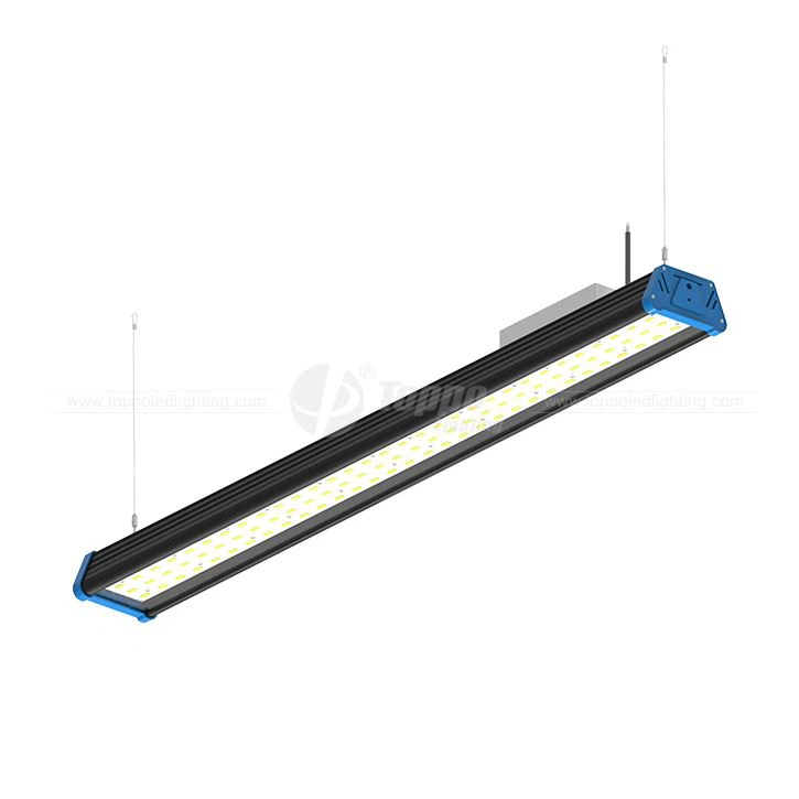 T-line Linear High Bay: IP 65  IK 10  High Lumen  180 lm / w Glass Cover Industriële verlichting